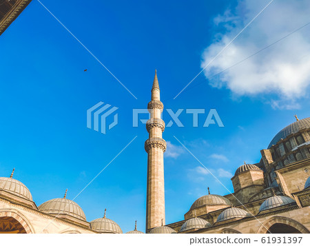Suleymaniye Mosque. Suleymaniye Camii. Minaret, marmara. Sulaymaniye Mosque Exterior Turkey October, Istanbul. Suleymaniye Camii The most beautiful mosque in Istanbul 61931397