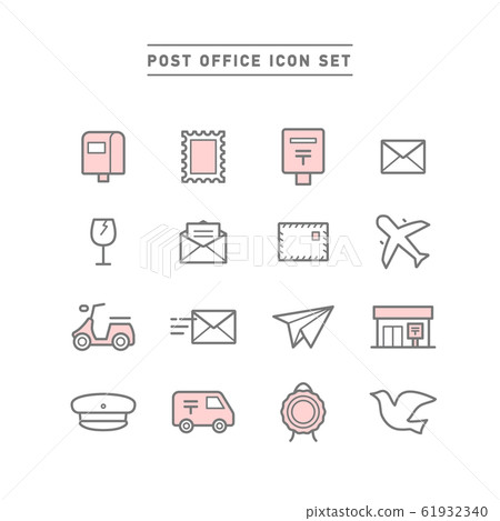 郵局 圖標 Icon 61932340