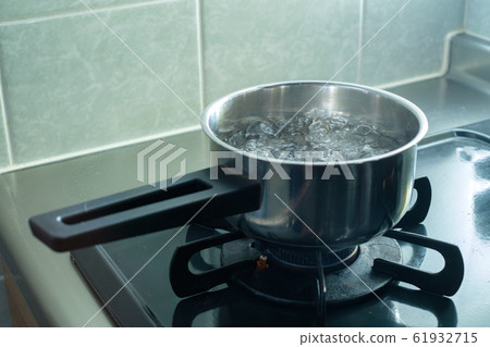 Boiling hot water in the morning to make metabolism for beauty, health and diet Boiling hot water in the morning to make metabolism for beauty, health and diet 61932715