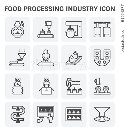 food processing icon 61934877