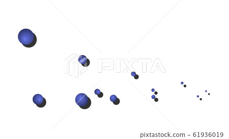 CG particles-multiple rolling spheres CG particles-multiple rolling spheres 61936019