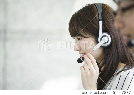Call center operator image Call center operator image 61937877