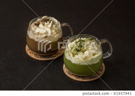 Matcha Latte Green Tea Latee 61937941