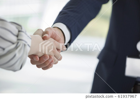 Business scene handshake Business scene handshake 61937967