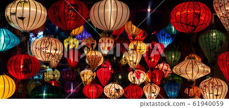 Colorful lanterns in Hoi An, Vietnam 61940059