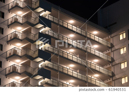 高層公寓的形象 高層公寓的形象 61940531