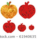 津輕塗蘋果和金蘋果 61940635