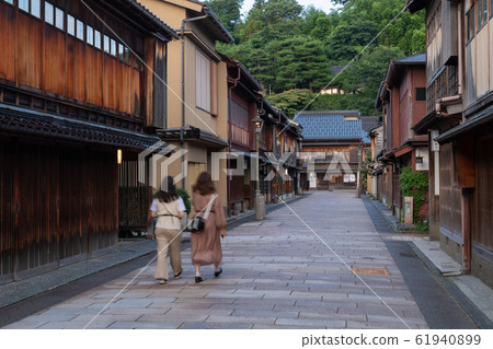 石川金澤_東茶屋街夜景 石川金澤_東茶屋街夜景 61940899