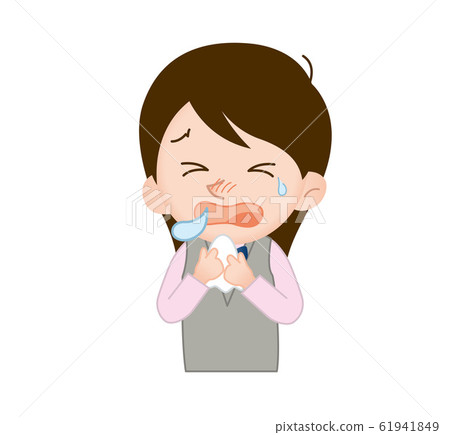 打噴嚏的女人02 打噴嚏的女人02 61941849