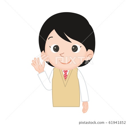 女人握手01 61941852