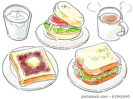 Food Illustration Morning Home Cafe 61942645
