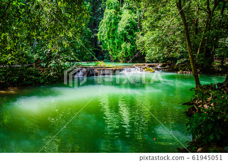 Landscape Waterfall Than Bok Khorani. (Thanbok Khoranee National Park)lake, nature 61945051