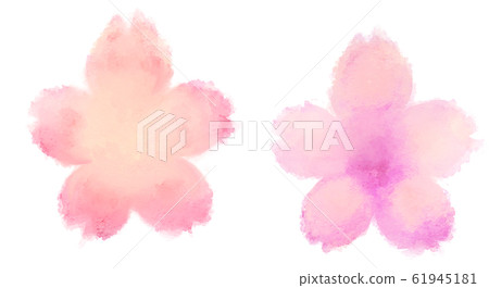 Sakura watercolor Sakura watercolor 61945181