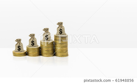 Money savings and investment banner concept. Money Money savings and investment banner concept. Money 61948856