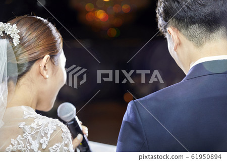 Wedding, marriage, young man, young woman, groom, bride, husband, wife, wife, wife, wedding, wedding, wedding 61950894