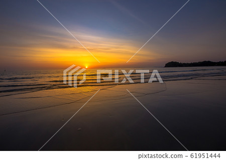 Sea, Sunset, Beach, Flensburg, thailand 61951444