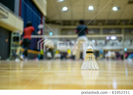 Badminton game venue landscape Badminton game venue landscape 61952551