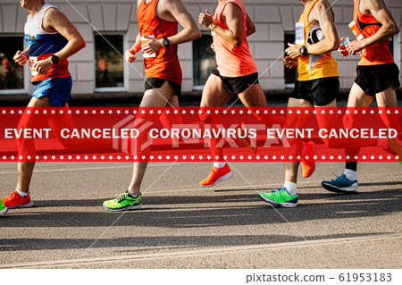 warning tape event canceled coronavirus 61953183