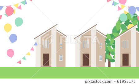 房屋出售圖_氣球_ 16：9 61955175