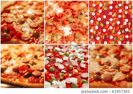 Image Of Hot Homemade Pepperoni Pizza 61957365