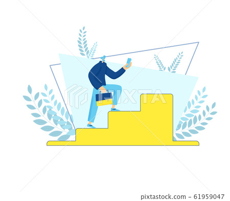 Work life balance concept. Vector human character. Work life balance concept. Vector human character. 61959047