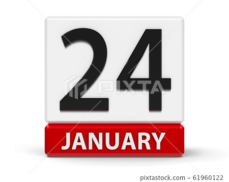 Cubes calendar 24th January Cubes calendar 24th January 61960122