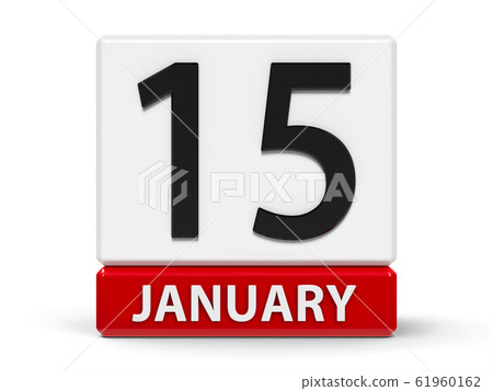 Cubes calendar 15th January 61960162