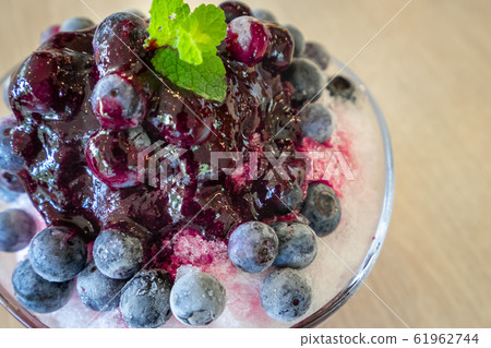 Blueberry shaved ice pictures Blueberry shaved ice pictures 61962744