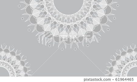 Background template with mandala patterns design Background template with mandala patterns design 61964465