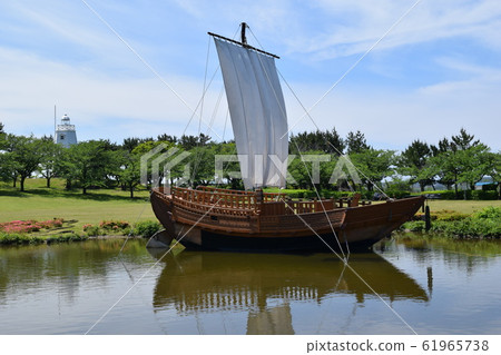 Kitamaefune port area Japanese heritage 61965738