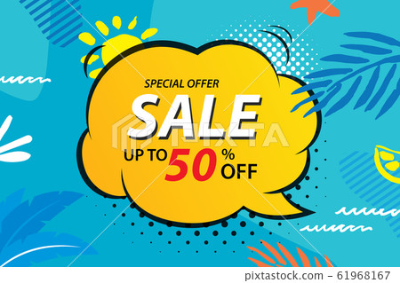 Summer sale emails and banners templates.  61968167