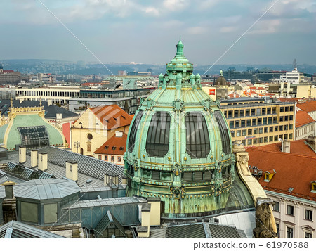 Prague from above Prague from above 61970588
