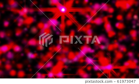 Digital background from stars, sparkle and particles. Computer generated 3d render 61973047