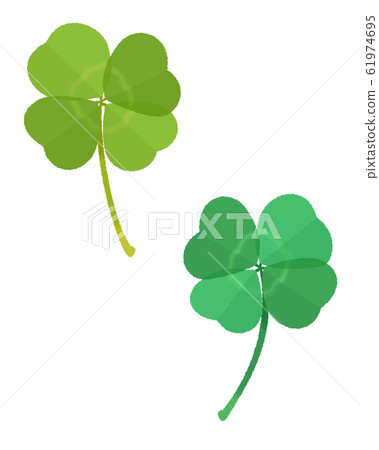 Illustration four-leaf clover 61974695
