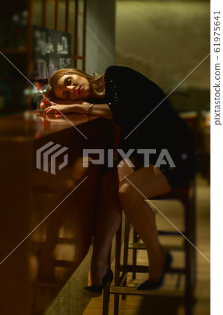 drunk woman sleeping 61975641