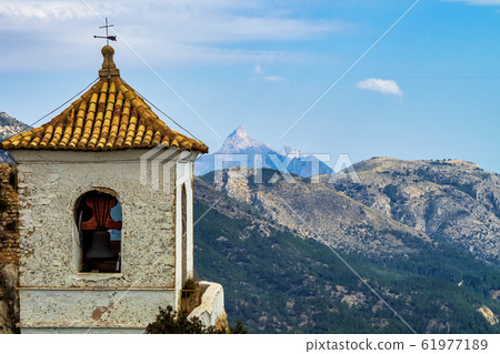 The Town of Guadelest in Spain, Province of Alicante The Town of Guadelest in Spain, Province of Alicante 61977189
