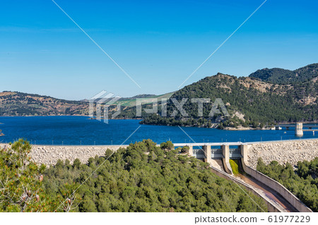 Lake Embalse del Guadalhorce, Ardales Reservoir, Malaga, Andalusia, Spain 61977229