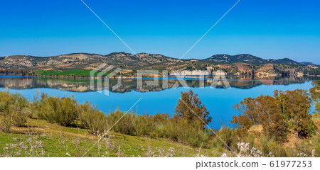 Lake Embalse del Guadalhorce, Ardales Reservoir, Malaga, Andalusia, Spain 61977253