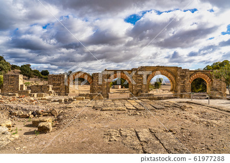 Palace of Medina Azahara near Cordoba in Andalusia, Spain 61977288