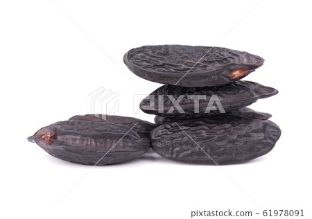 Tonka beans isolated on white background. Bean of 61978091