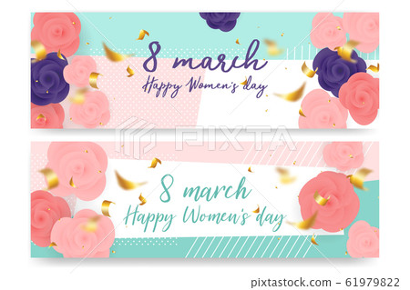 8 march rose happy womens day - Stock Illustration [61979822] - PIXTA