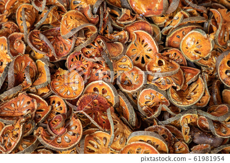 Dried orange and lemon. Wonderful background. 61981954