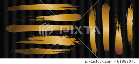 模擬觸摸材料：畫筆紋理，墨水，墨水，畫筆圖案，波浪圖案 61982075