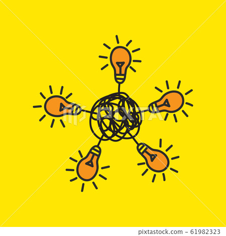 Insight or ideas concept 61982323