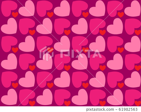  心形圖案，連續圖案，圖案，粉紅色，包裝，紅色 61982563