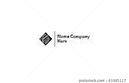Vector logo on which an abstraction database image in the form of a cube. Vector logo on which an abstraction database image in the form of a cube. 61985117