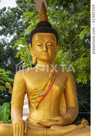 Wat Sisaket Temple in Vientiane city Old architecture and buddha statues (Vientiane, Laos) Wat Sisaket Temple in Vientiane city Old architecture and buddha statues (Vientiane, Laos) 61985504