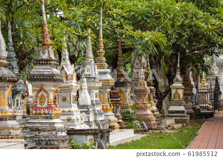 Wat Sisaket Temple in Vientiane city Old architecture and buddha statues (Vientiane, Laos) Wat Sisaket Temple in Vientiane city Old architecture and buddha statues (Vientiane, Laos) 61985512