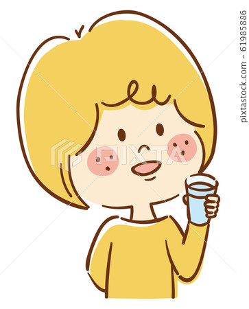 Female gargle 61985886