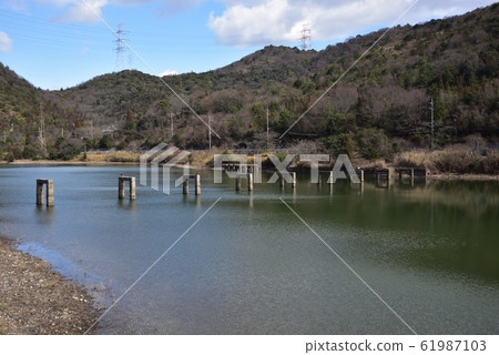 日本岡山縣倉敷市池塘橋的痕跡 61987103